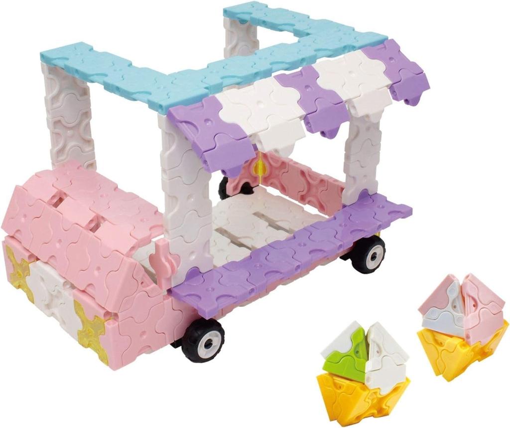 LaQ Sweet Collection Ice Cream Wagon LaQ ICE CREAM WAGON