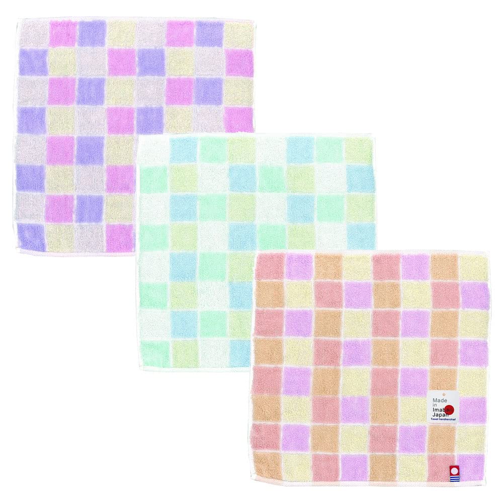 

Towel Domestic Imabari Towel Set of 3 and Made in 25 x High Quick Soft and Fluffy J Set of [Imabari Japan] Towel, Handkerchief, 6, 100% Cotton, Japan,