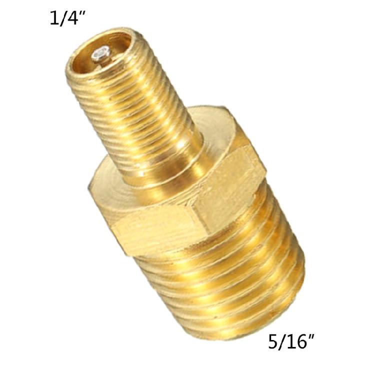 Portable 1/4" NPT for Tank for Valve Pure Brass Material Using with Air Compress
