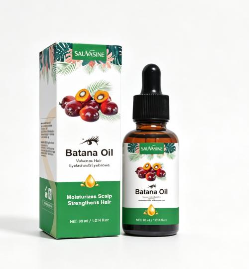 SAUVASINE Batana Oil for Eyelashes, Natural Castor Oil Blend, Promotes Lash Growth and Thickness
