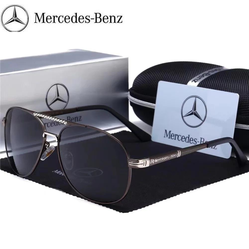 Mercedes Benz A C E V R S Class GLA GLC GLK GLS SLK ML Sprinter Vito Car High-End Luxury Polarized Sunglasses Anti Glare Goggles