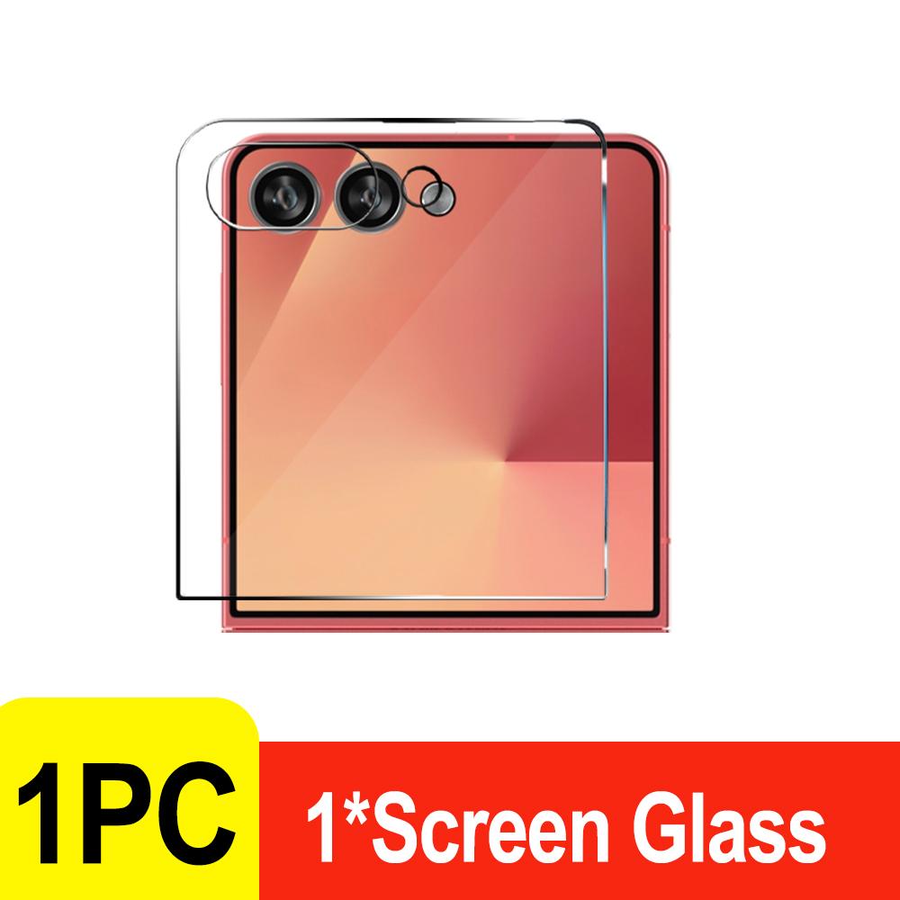 Für Samsung Galaxy Z Flip 6 5 Displayschutzfolie Gehärtetes Glas Ultra-widerstandsfähig Bruchsicher Kamera-Objektivfolien für Z Flip 6 Flip 5