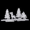 Elk Deer Forest Metal Cutting Die for DIY Christmas Card Making Party Decoration