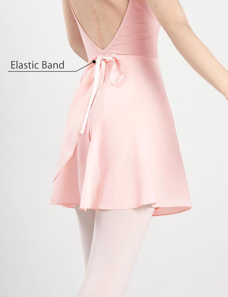Daydance Ballet Skirt for Ballet Wrap Skirt for Dance Skirt with Adjustable Ties Adults, Adults, Women's