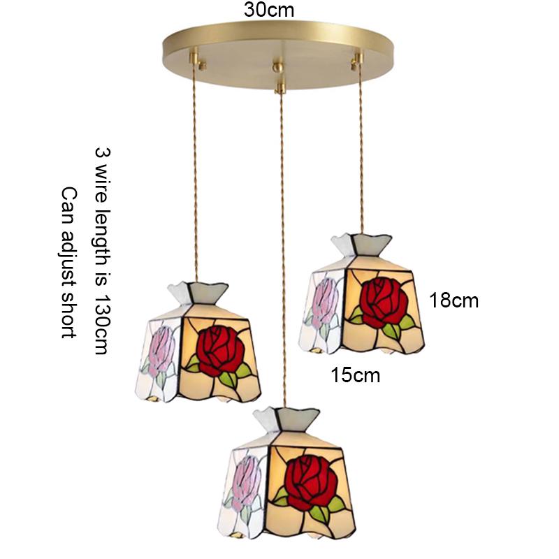 Vintage Edison Switch Pendant Light Crystal Glass Shade Loft Bar Hanging Ceiling Lamp For Kitchen Dining Room Bedroom Chandelier