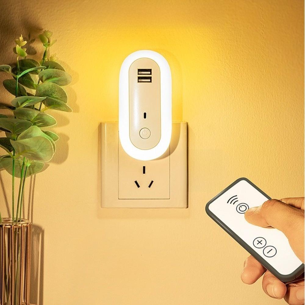 Wall-mounted Bedroom Light Dimmable Bedside Lamp Portable LED Night Lamp