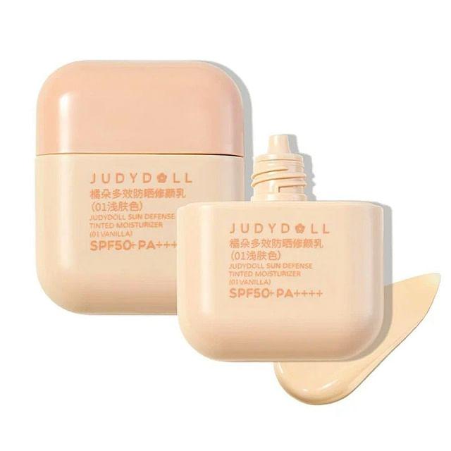 Judydoll - Солнцезащитный крем-макияж 6 в 1, дорожный формат - 2 цвета #01 Fair Skin Tone - 15g