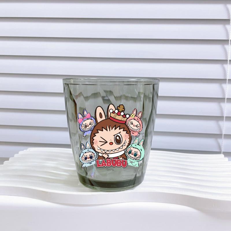 Transparent Water Cup, High Temperature Resistant and Anti-drop Thickened Beverage Juice Cup, Acrylic Brushing Mouthwash Cup 220ml
