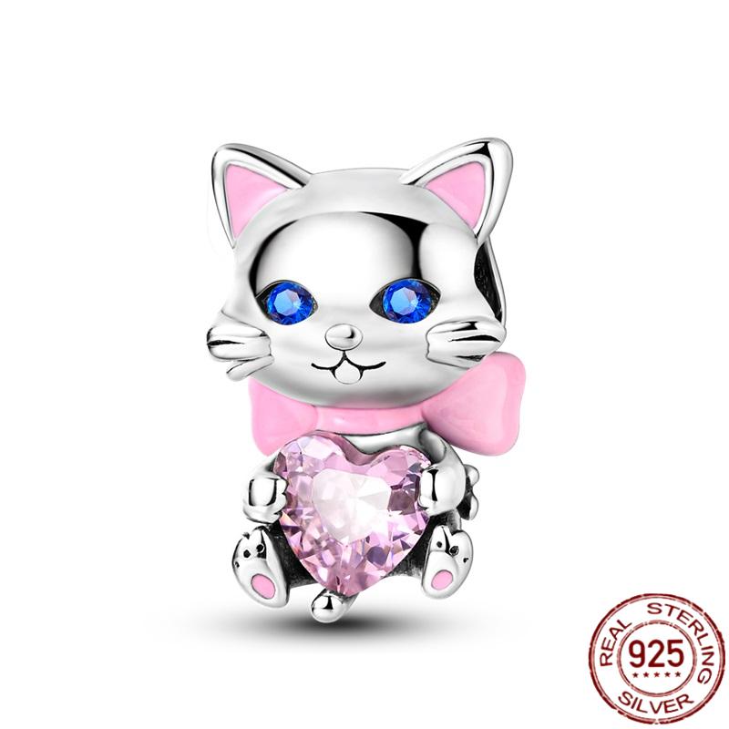 New In Copper Boys Girls Couple Charms Beads For Original Women'S Bracelets Fine Diy Jewelry Pendant Gifts