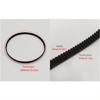 128 Tooth 384mm Length Bread Maker Belt Rubber Bread Machine Drive Belt Kitchen Appliance Accessories Enduring