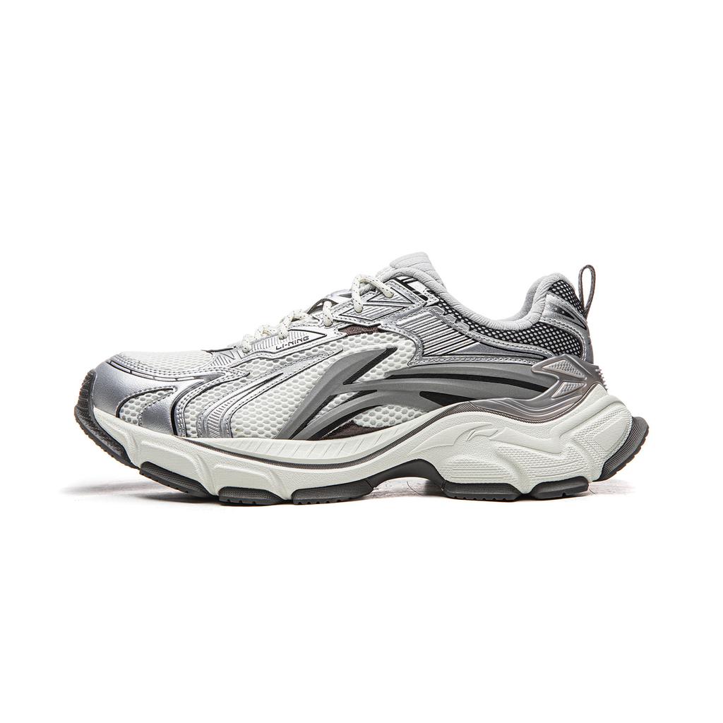 LOL X Li Ning Cushioning Abrasion Resistant Breathable Low Top Casual Shoes Men's AGLW147-1