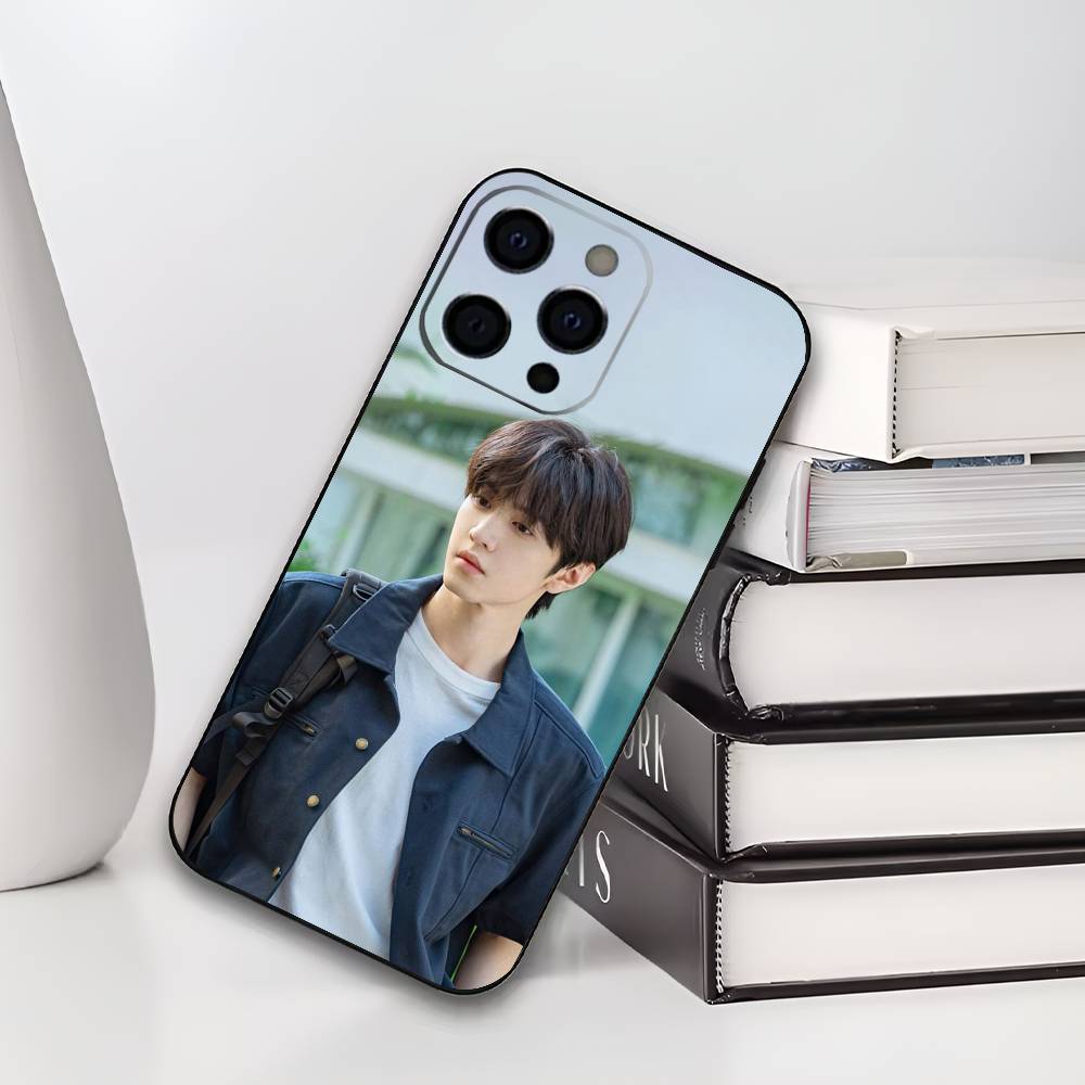 

C-Chen Zheyuan D-Duan Jiaxu Phone Case For iPhone 17,16,15,14,13,12,11 Plus,Pro Max,XS,Soft Silicone Black Cover iPhone14Plus