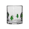 Weihnachtsikone Glas Feiertagsmotiv Stiellose Trinkgläser Texturdesign Glaswaren Weihnachten Erntedankfest Party