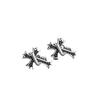 Trendy men's earrings, stylish and unique cross-shaped single earring for cool men
