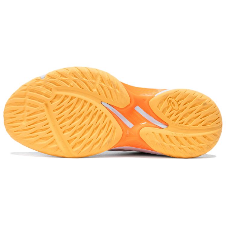 Asics Tpu Beyond Ff Breathable Training Outdoor Sports Shoes Women Sneakers White Orange BEYOND-FF