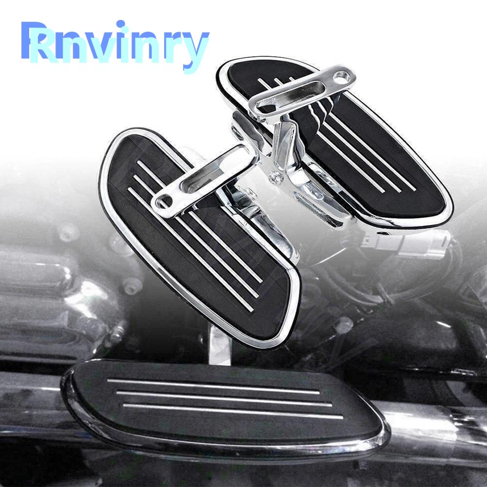 1Pair Motorcycle Pegstreamliner Passenger Rear Footboard Bracket For Harley Touring Street Electra Glide Road King 1993-2025