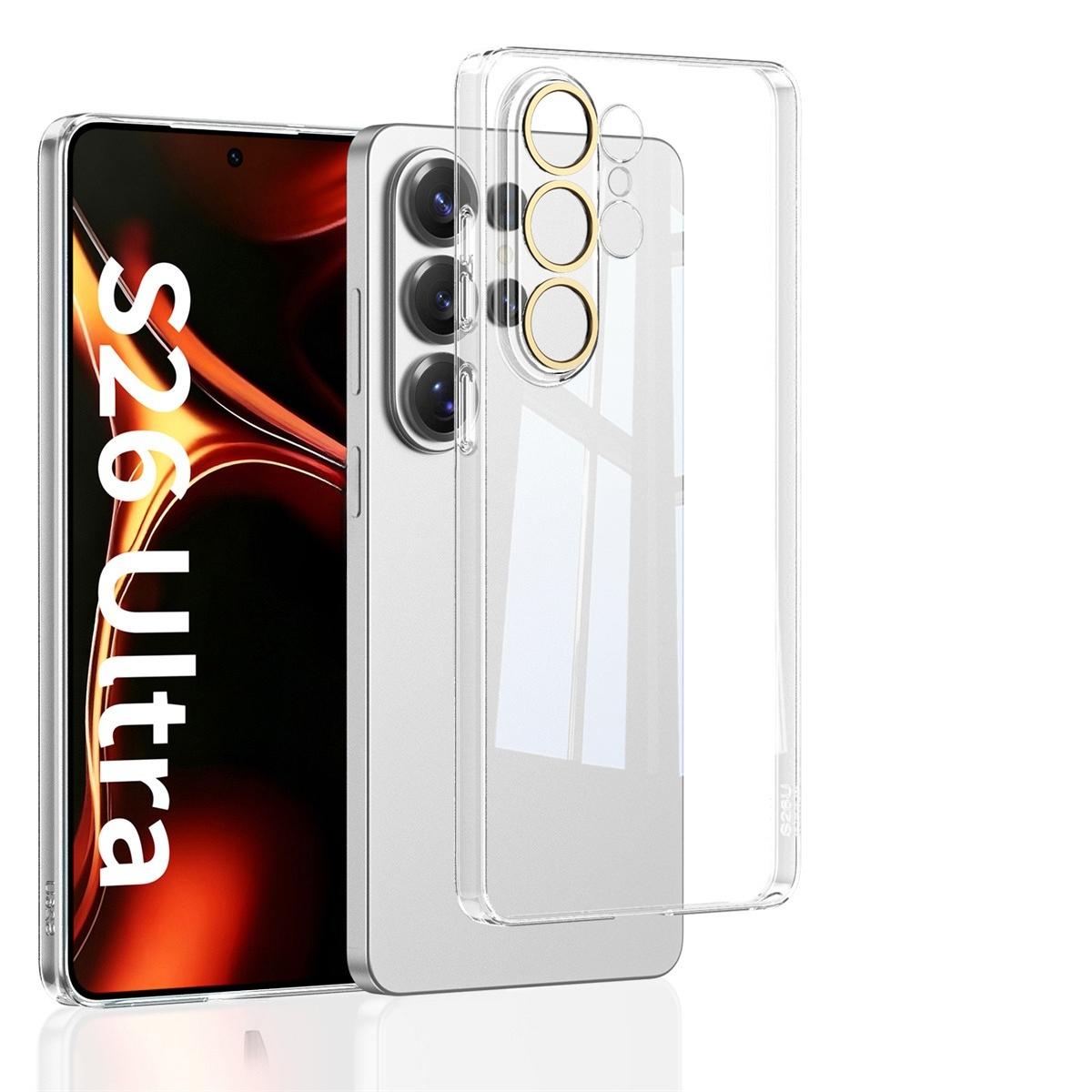 

For Samsung Galaxy S26 Ultra Phone Case Skin Friendly Matte Anti-fall Protection Transparent Soft Silicone Back Cover Galaxy S26 Ultra чистий