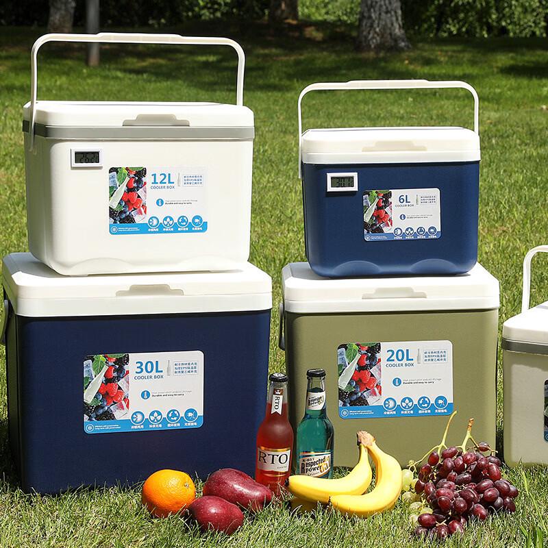 BOLIDOMI Portable Outdoor Insulated Cooler Box