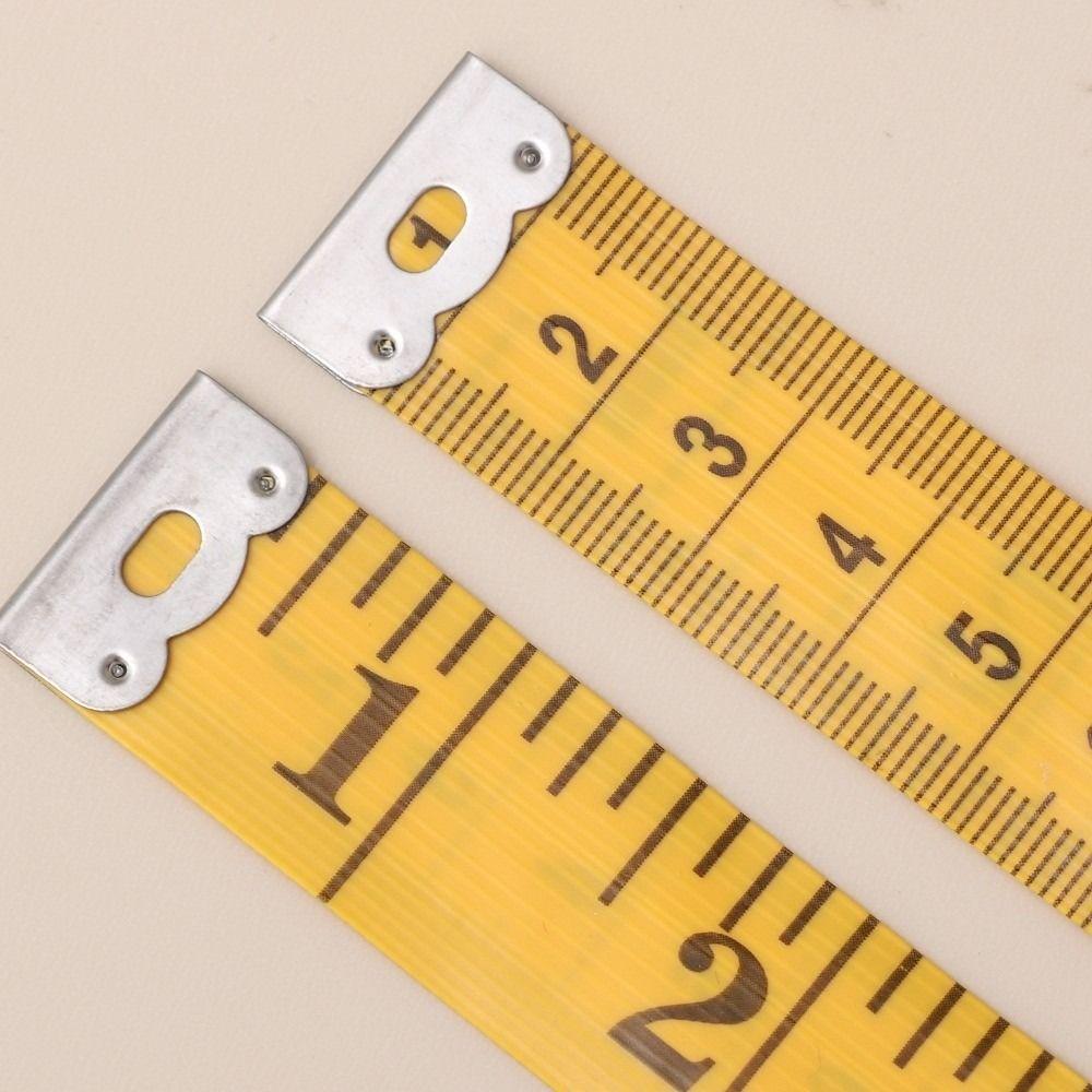 PVC Body Measuring Ruler 2x300cm Flat Ruler Portable Clothes Tailor Ruler