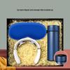 Wellness Business Gift Set with Massager, Eye Mask & Smart Mug