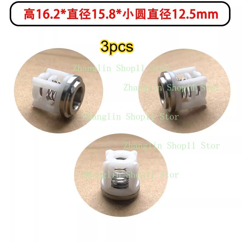 Check Valve Repair Kit Axial Pump High Pressure Washer Water Cleaning Machine Pump Head One-way Valve Outlet Valve 3Ppcs