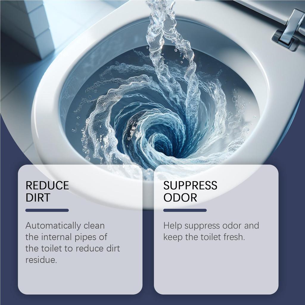 Toilet Cleaner Heavy Duty Refreshing Deodorizer 100g Foaming Bowl Cleaner Powder for Yellowing Rust Home Apartment Hotel Office