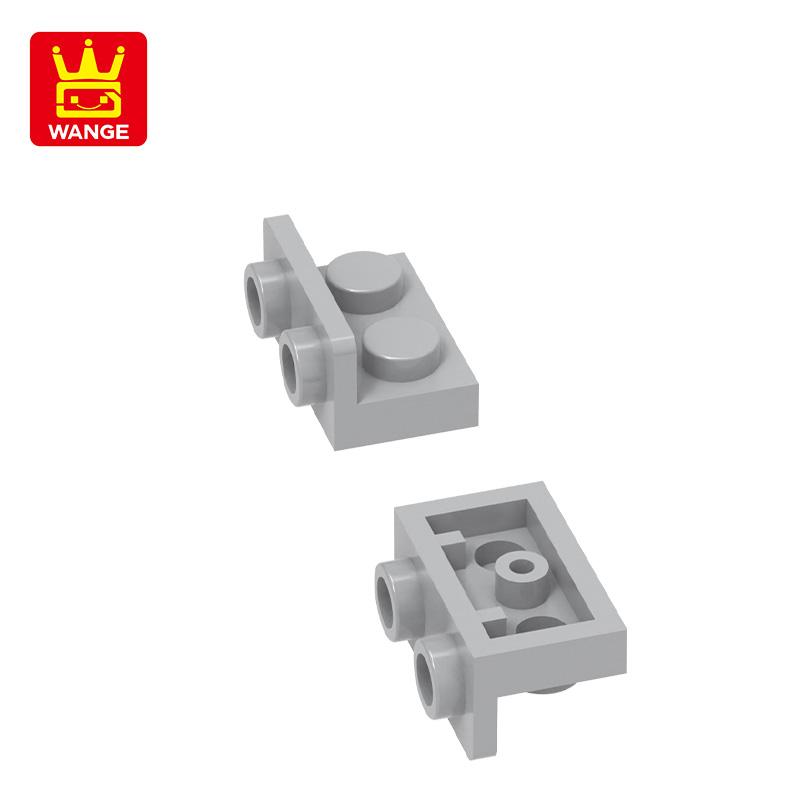 186 Stück/Los 99780 Winkelstein 1 x 2 - 1 x 2 Umgekehrter Stein Moc Farbige Zubehörteile Kompatibel mit Stein Kinder Spielzeug Bausteine