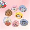BT21 Cartoon Cute Plush Doll Hair Tie Kawaii Hair Band Hair Accessory Bracelet Fan Support Anime Merchandise Gift