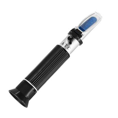 Timvasion Seawater Salinity Meter, Automatic Temperature Compensation (ATC) Handheld Refractometer, Seawater Hydrometer, for Marine Aquarium Tank Sali