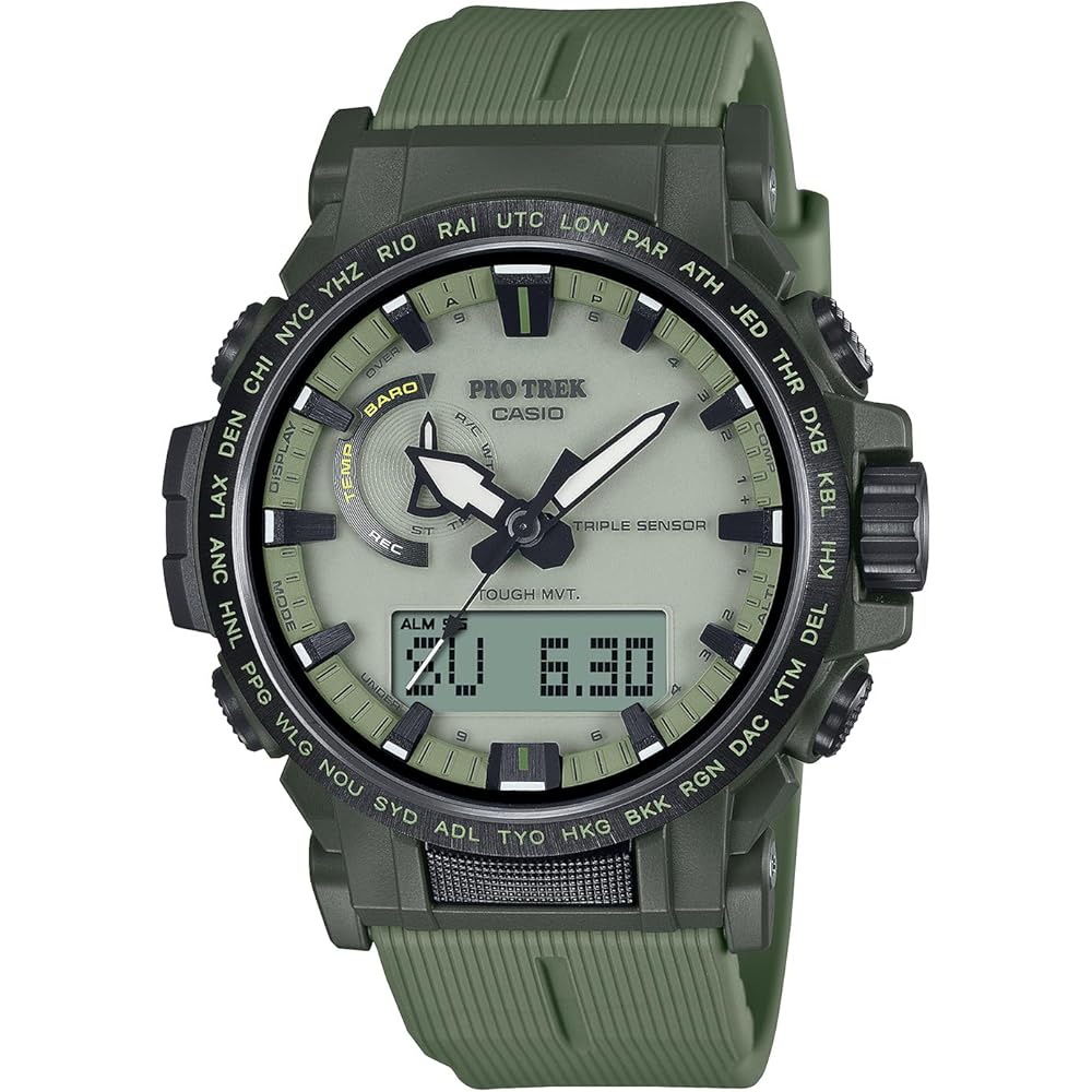 

Casio Pro Trek Climber Line Solar Radio Men s Watch Biomass Plastic Green PRW-61LD-3JF
