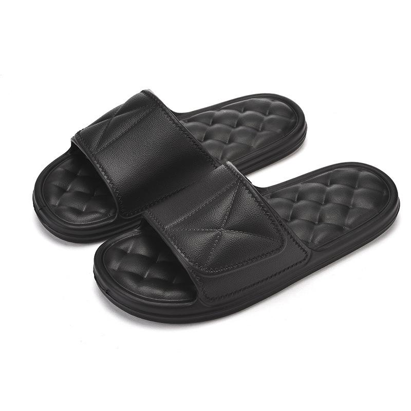 

Фабрика Горячая Распродажа Новые Женские Шлепанцы Тапочки EVA Чистый Цвет Домашние Шлепанцы Дешевые Женские Тапочки 44-45 чёрный