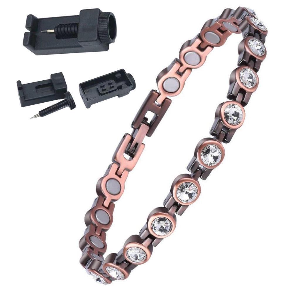 Detachable Magnetic Therapy Bracelet: Fashionable Unisex Health Accessory