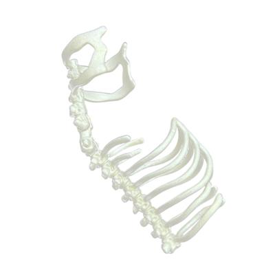 Adjustable Open Rings Unique Spine Designs Stylish Hollow Rings Suitable for Punk and Alternative Style Enthusiasts