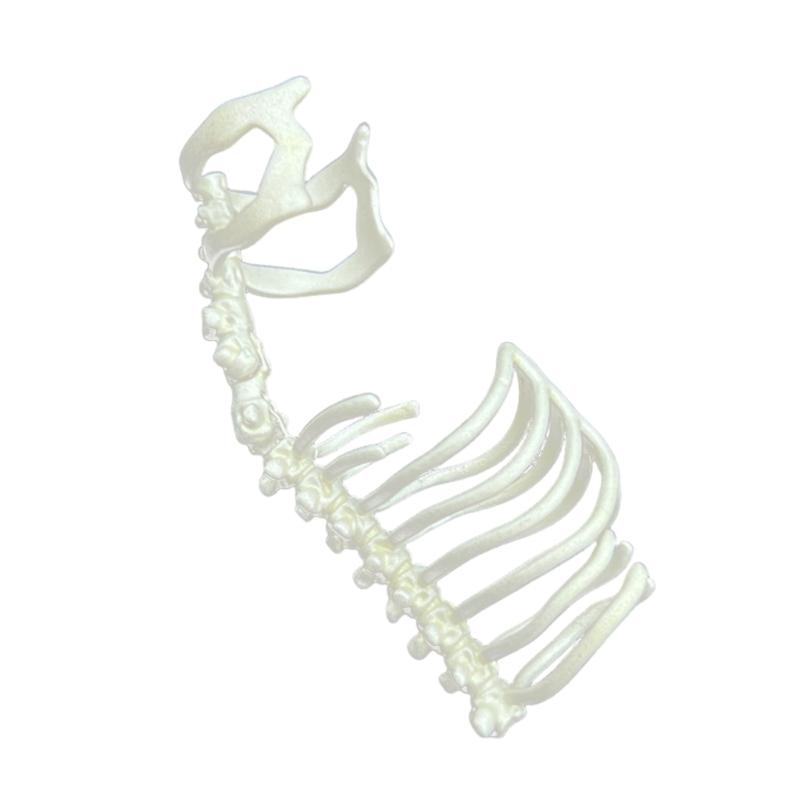 Регулируемые Кольца с Узором Позвоночника Коррозионностойкие Кольца Уникальные Акцентные Кольца для Улучшения Вашего Общего Образа 1