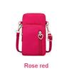 Casual Small Shoulder Bag Women Cell Phone Pocket Case Waterproof Nylon Sport Arm Package Mini Messenger Purse Crossbody Handbag
