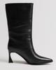 Ankle Boots On Stiletto Heels Berkonty 3850100 36 Black Leather