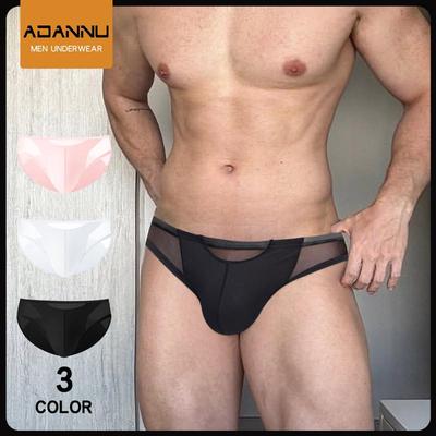 Men's Low-Waist Semi-Transparent Modal Briefs