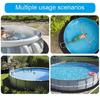 Pool Liner Pad for Round Above Ground Pool Thickened Pool Mat for Under Pool Ground Pad Floor Mat for Pool Bottom