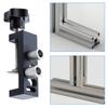 Aluminum Profile Drilling Assistant Aluminum Profile Vertical Drilling Machine Double Hole Locator Metal Drill Bit