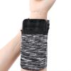1 pochette portefeuille légère à fermeture éclair pour téléphone, carte, clé, bandeau anti-transpiration, pour gym, fitness, sport, cyclisme