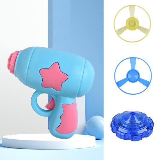 Kočičí hračka LED vystřelovač létajících talířů Hra uvnitř i venku Oslnivá noční sledovací hračka s rotujícím vrtulníkem