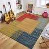 Vintage Abstract Landscape Rug Soft Non-Slip Washable Area Carpet  Boho Nature Themed Floor Mat for Entryway Living Room Bedroom