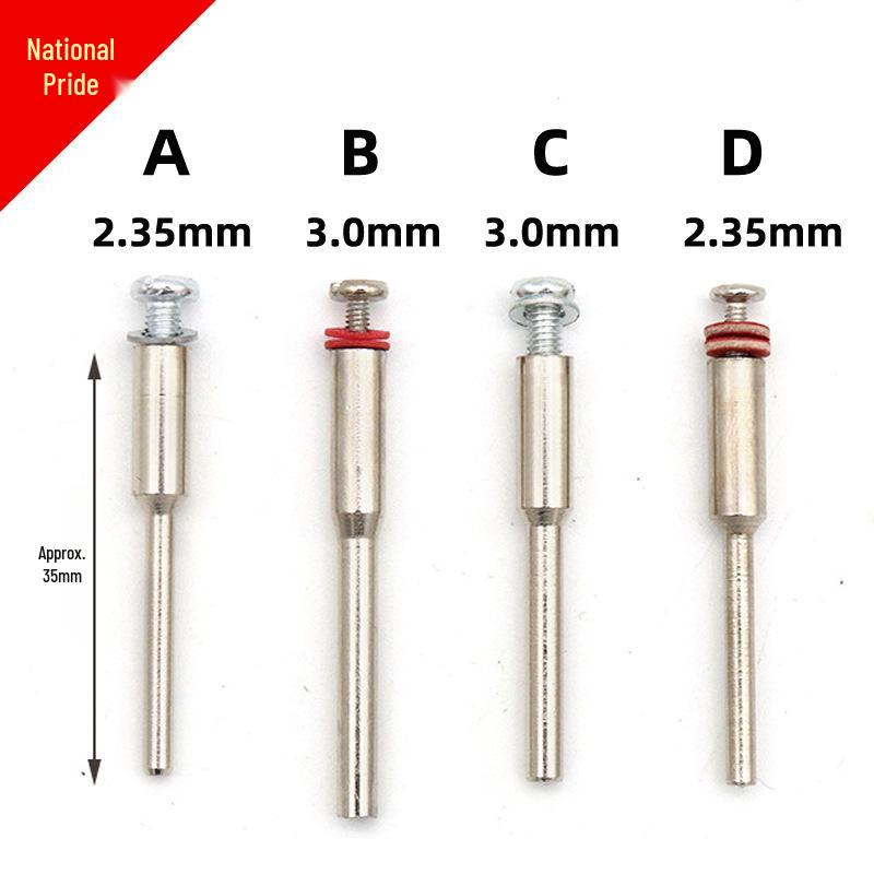 2.35/3.0/3.175mm Connecting Rod for Electric Grinders: Fits Small Grinding Wheels, Saw Blades, Sandpaper Holder