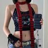 1PC Fashion Accessories Breathable Scarf Cool Thin Scarf Warm Long Scarf Comfortable Striped Design Y2K 180x4cm