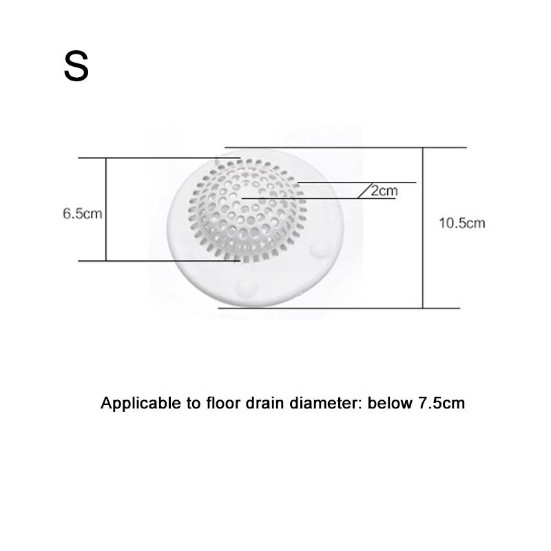Shower Floor Drain, Hair Stopper Catcher, Kitchen Sink, Anti-blocking Bathtub Strainer Sewer, Outfall Filter Bathroom Supplies