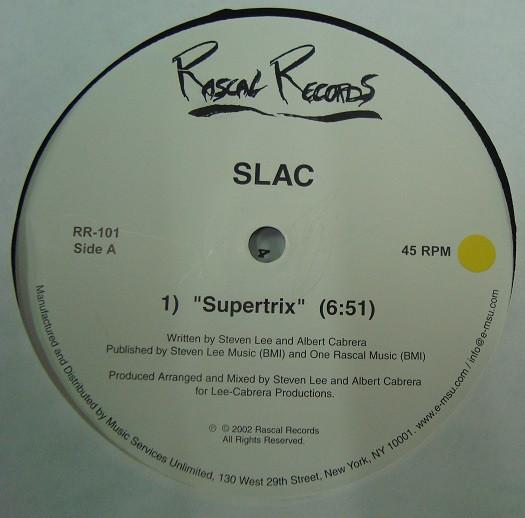 

12inch Record SLAC - Supertrix RR101 Rascal Records 2002 US Dance & Electronica