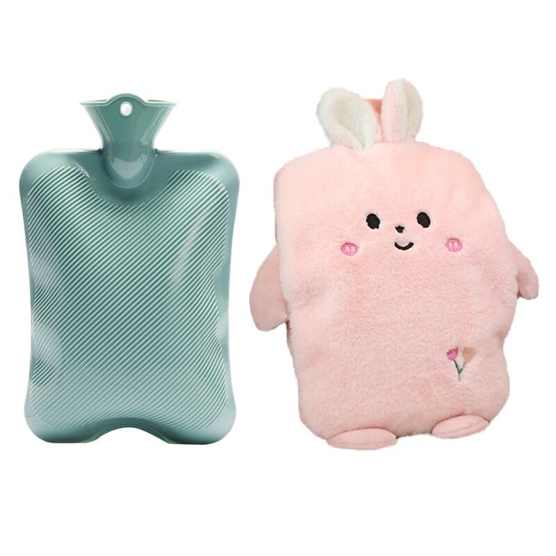 2000ml Water-Filled Hot Water Bottle with Cozy Cover