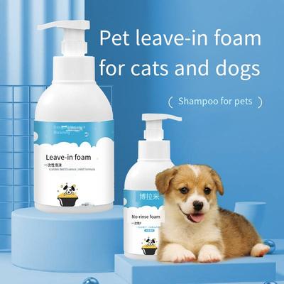 Haustier Trockenreinigungsshampoo Bakterizid Desodorierend Körperwäsche Katze Hund Anti Milben Reinigung Kätzchen Welpe Wasserloses Trockenreinigungsshampoo