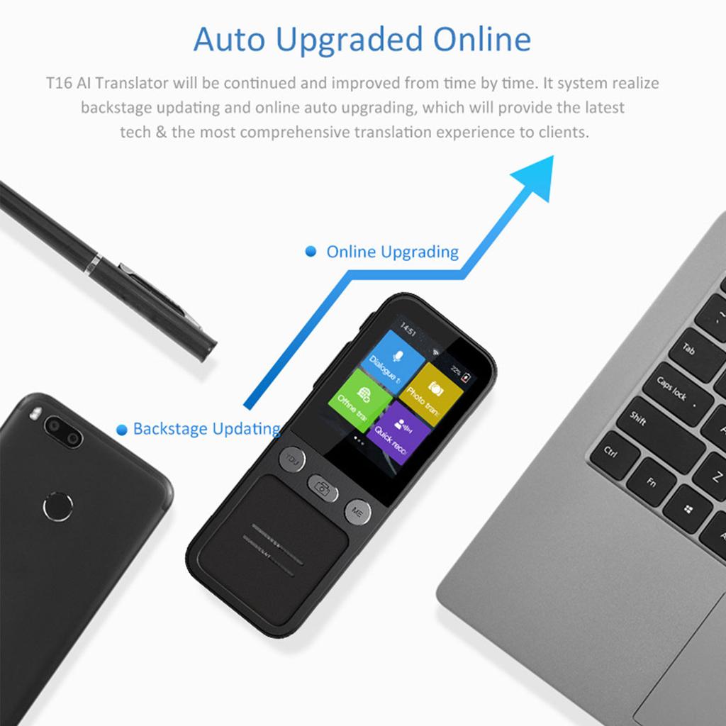 Language Translator Smart 10 Country Offline Translation 134 Languages WiFi Voice Photo Translation Device
