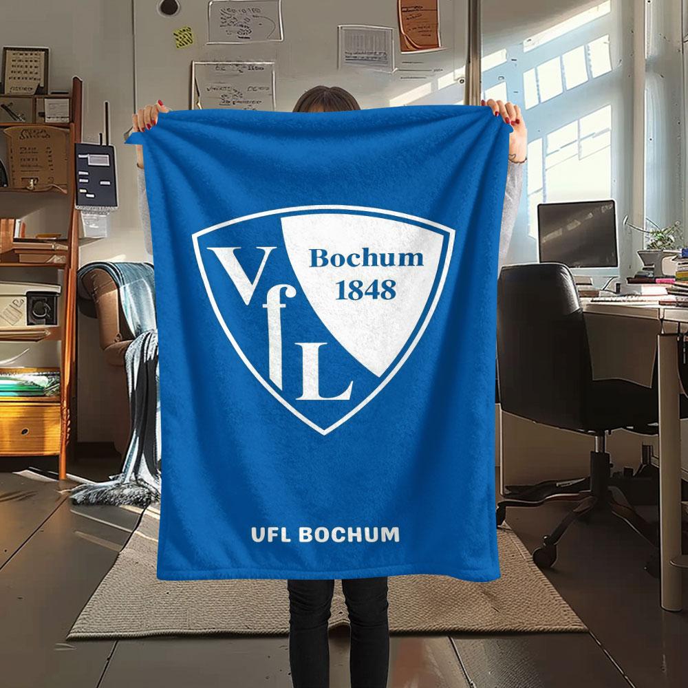 Coperta VfL Bochum, Alta qualità, Confortevole per Tutte le Stagioni, Decorazione per la Casa, Calore e Comfort